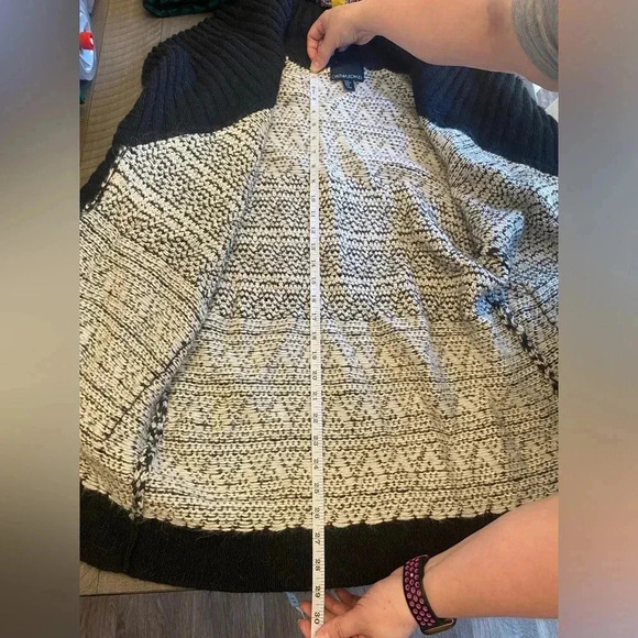 Cynthia Rowley acrylic/wool/alpaca knit cardigan sweater - Picture 7 of 10